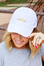 R.I.P. Single Me | R.I.P. Sober Me - Bachelorette party dad hats - Puritific