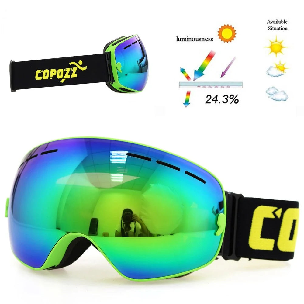 Anti-Fog Ski Goggles - Puritific