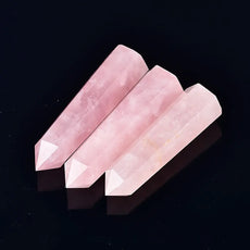 Rose Quartz Crystal Obelisk - Puritific