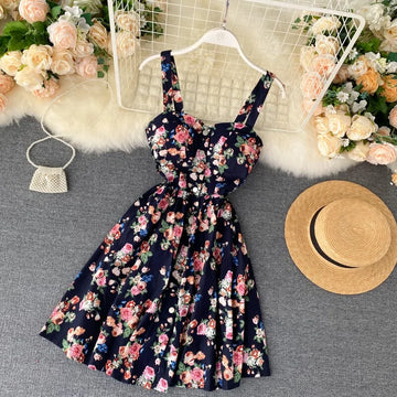 Navy Floral