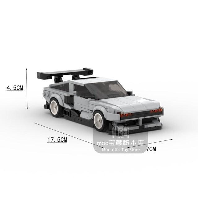 Racing Sports Car Building Blocks - Puritific