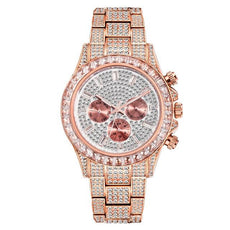 Rainbow Diamond Quartz Watch - Puritific