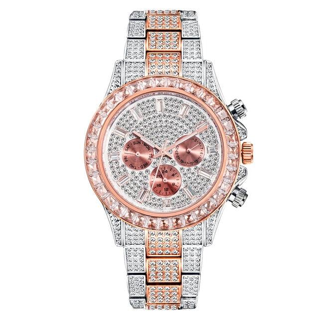 Rainbow Diamond Quartz Watch - Puritific