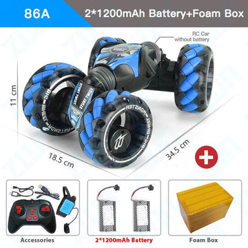 86A Blue 2B Foam Box