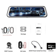 Rearview mirror Dash Camera Recorder - Puritific