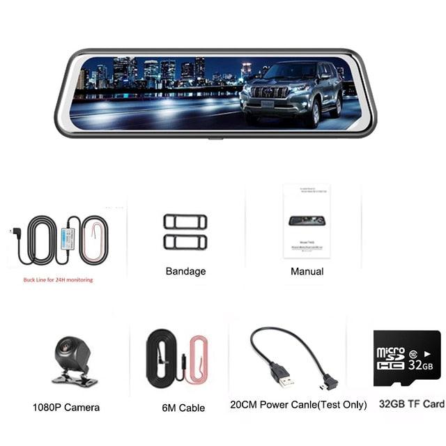 Rearview mirror Dash Camera Recorder - Puritific