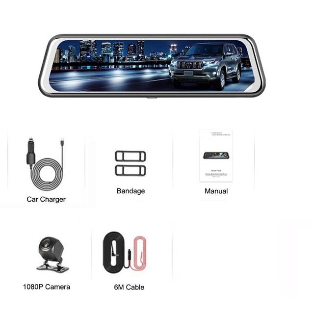 Rearview mirror Dash Camera Recorder - Puritific