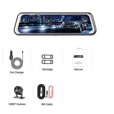 Rearview mirror Dash Camera Recorder - Puritific