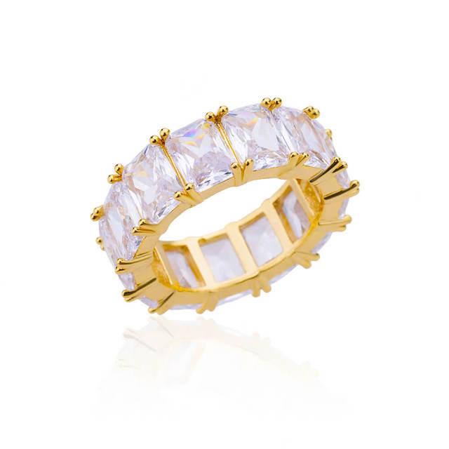 Rectangle Zircon Rings - Puritific