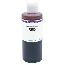 Red Liquid Food Color - Liquid Food Coloring - 4 oz, 1 Gallon-0