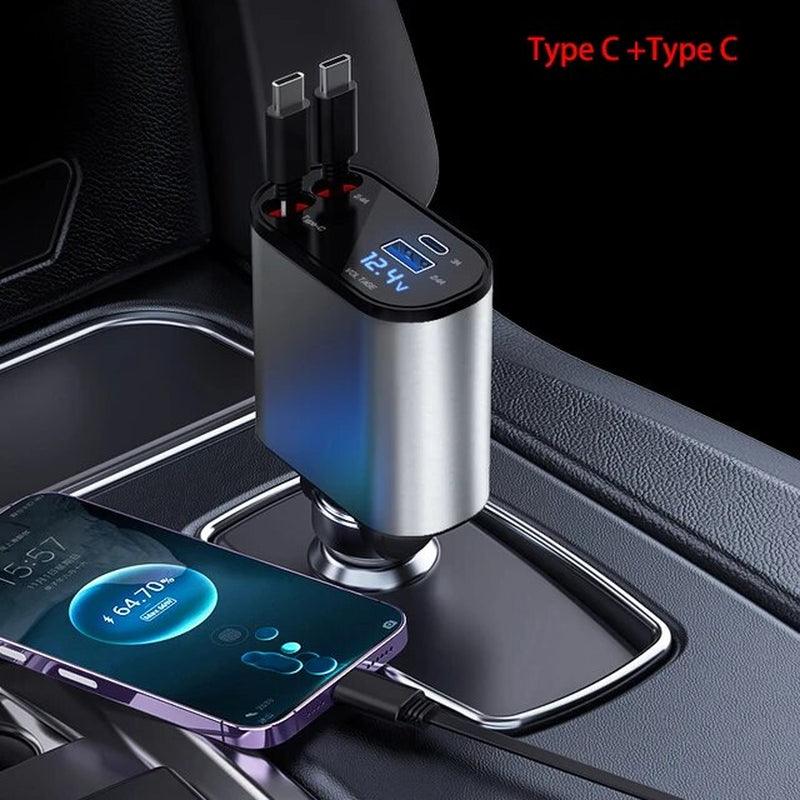 Retractable Car Charger - Puritific