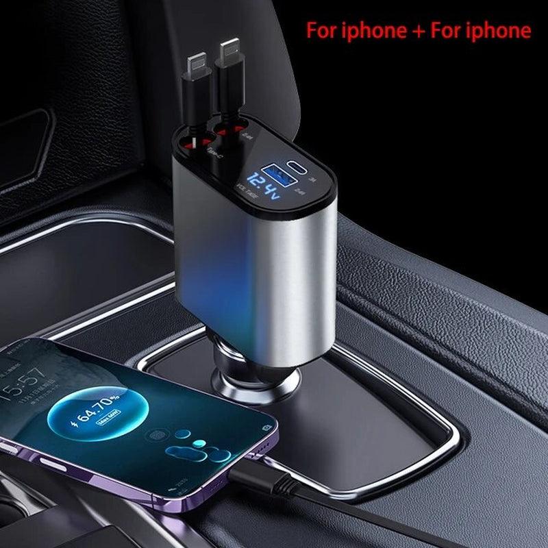 Retractable Car Charger - Puritific