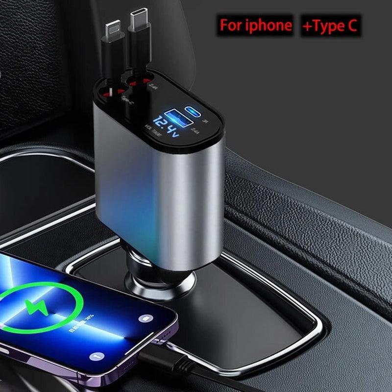 Retractable Car Charger - Puritific