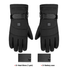 Waterproof Heated Motorcycle Gloves