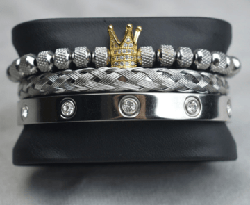 Silver God Crown CZ 2