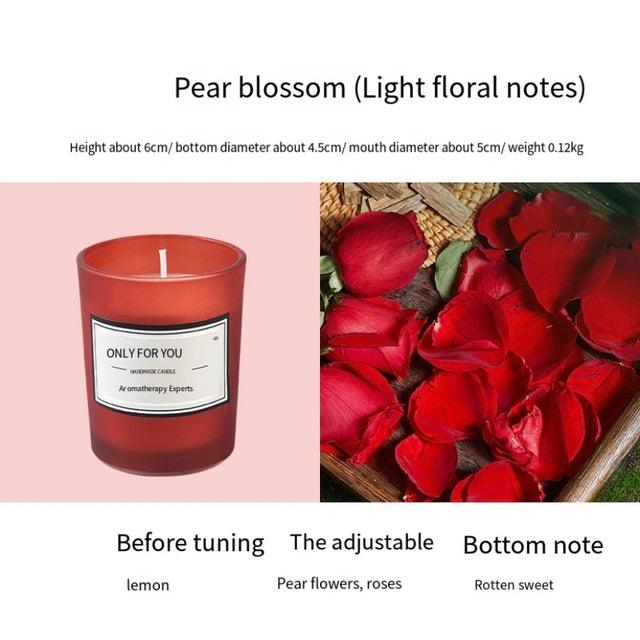 Romantic Floral Aromatherapy Smokeless Candle - Puritific