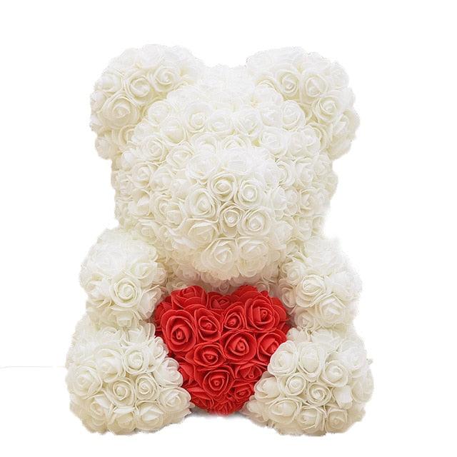 Rose Teddy Bear - Puritific