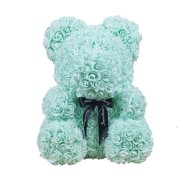 Rose Teddy Bear - Puritific