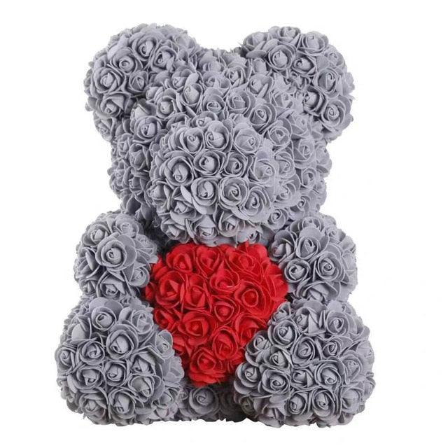 Rose Teddy Bear - Puritific