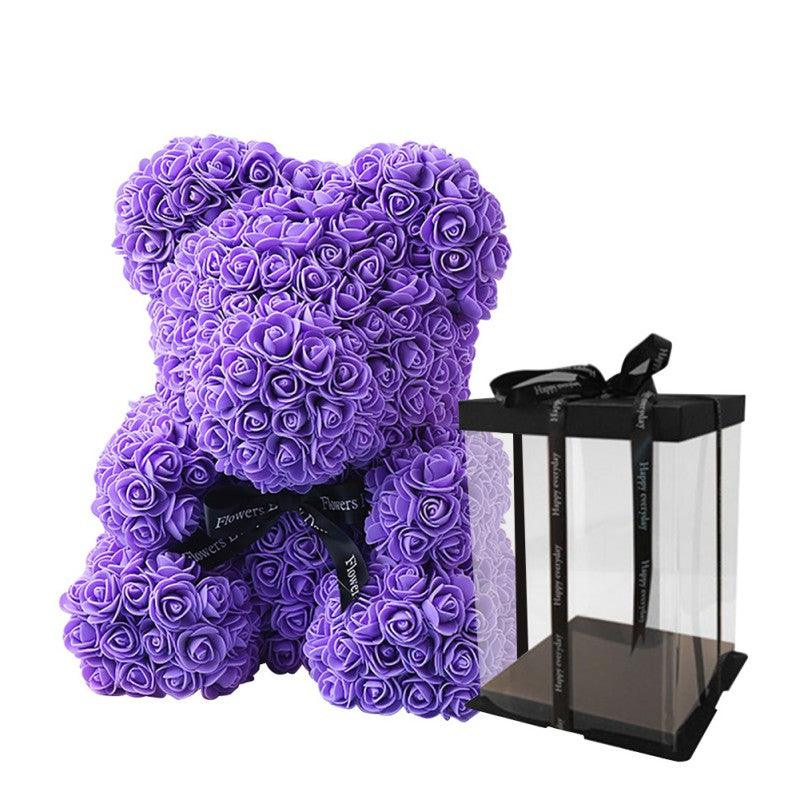 Rose Teddy Bear - Puritific