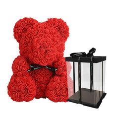 Rose Teddy Bear - Puritific