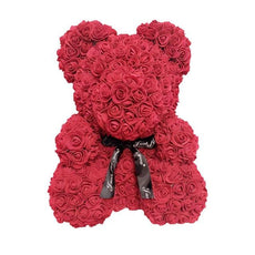 Rose Teddy Bear - Puritific