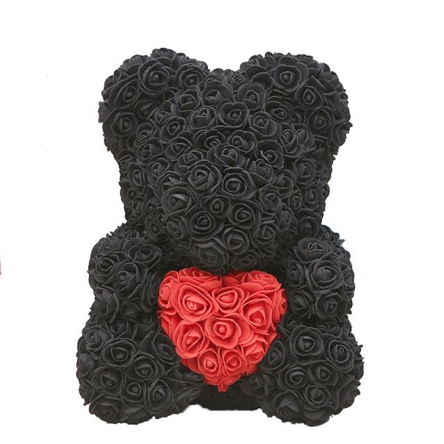 Rose Teddy Bear - Puritific