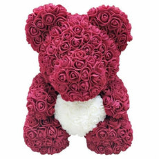 Rose Teddy Bear - Puritific