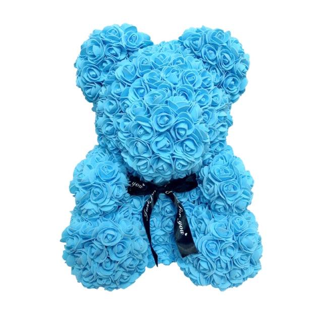 Rose Teddy Bear - Puritific