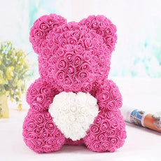 Rose Teddy Bear - Puritific