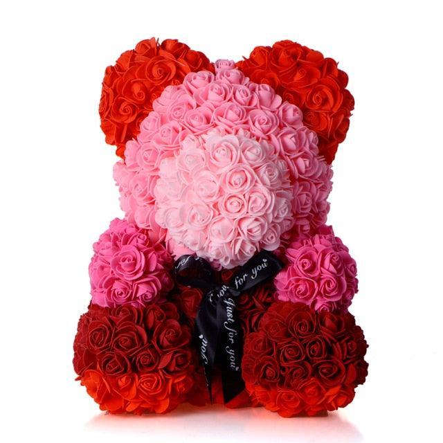 Rose Teddy Bear - Puritific