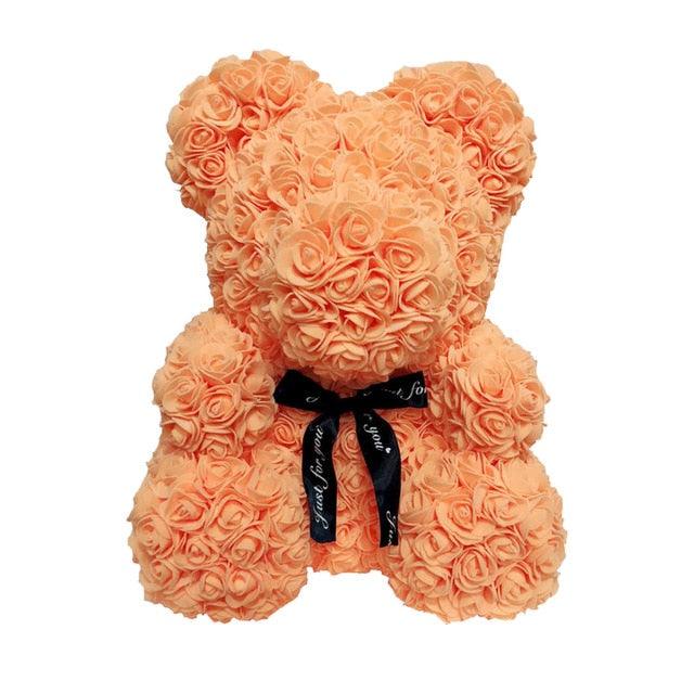 Rose Teddy Bear - Puritific