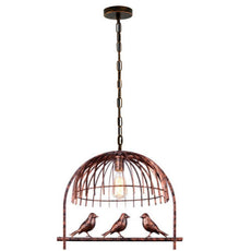 Bird Cage Ceiling Industrial Chandelier Loft Pendant Light With FREE Bulb~2256-9