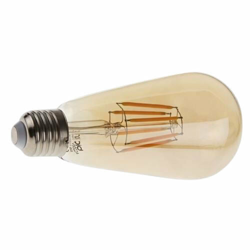 10 Pack ST64 E27 8W Dimmable Retro Classic LED Filament Bulbs~4174-2