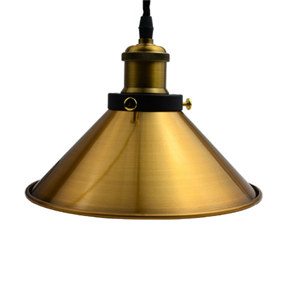 Vintage Modern Yellow Brass Ceiling Lamp Shades~3204-2