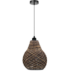 Woven Pendant lamp Adjustable Height Creative Design Hanging lamp Chandelier Pendant~1964-0