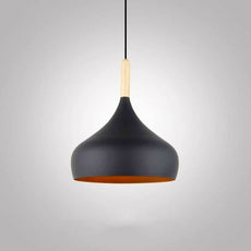 Black Beat Style Ceiling Vintage Pendant Lampshade interior~3161-2