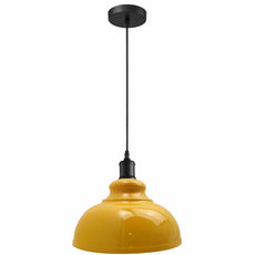 Suspension Vintage Luminaire Rétro  Plafonnier Lampe Éclairage Abat-jour-14