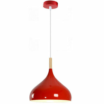 Ceiling Pendant Light Metal Colour Shade Hanging Lamps~5305-6