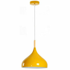 Ceiling Pendant Light Metal Colour Shade Hanging Lamps~5305-8