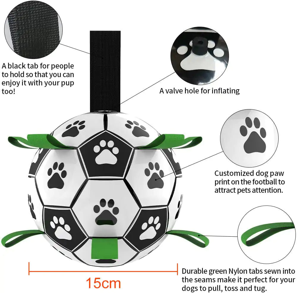 Soccer Ball Dog Toy - Puritific