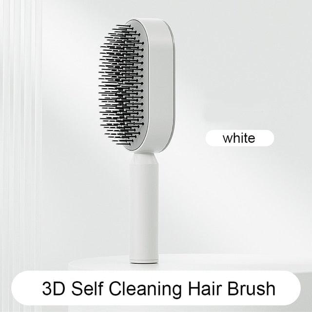 Self Cleaning Hair Brush - Puritific