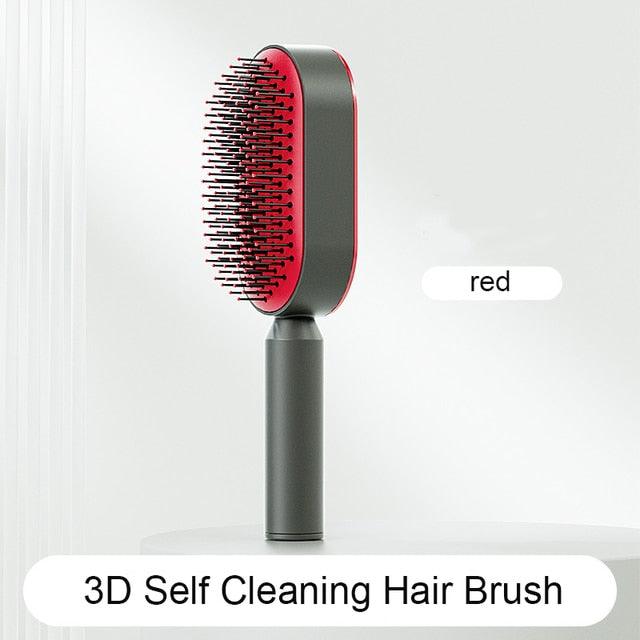 Self Cleaning Hair Brush - Puritific