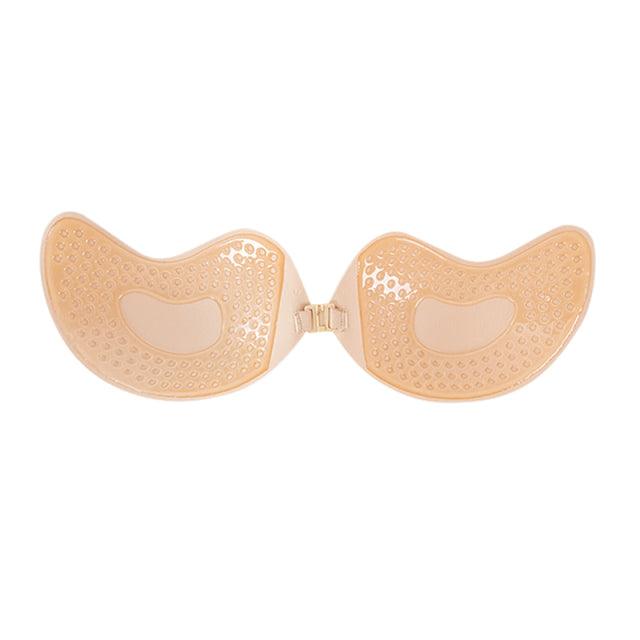 Sexy Sujetador Women&#39;s bra Invisible Push Up Bra Self-Adhesive Silicone Seamless Front Closure Sticky Backless Strapless Bra - Puritific