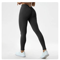 Sexy V Butt Push Up Fitness High Waist Pants - Puritific