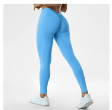 Sexy V Butt Push Up Fitness High Waist Pants - Puritific