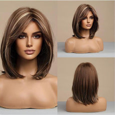 Short Bob Wig With Bangs - Puritific