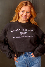 Simply the Bride | Simply the Best - Bachelorette Party Sweatshirts - Puritific