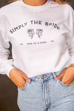 Simply the Bride | Simply the Best - Bachelorette Party Sweatshirts - Puritific