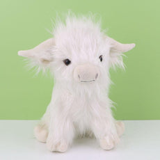 Simulation Highland Cow Plush Toy - Puritific